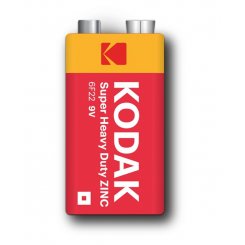 Батарейки KODAK 6F22 Extra Heavy Duty 1 шт. (30412781)