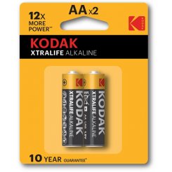 Батарейки KODAK AA (LR06) Xtralife 2 шт. (30413382)