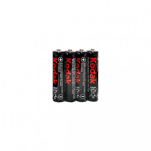 Батарейки KODAK AA (R06) Zinc Economy 4 шт. (30421189) купить в Украине: Киев, Днепр, Харьков, Одесса  | Низкая цена, отзывы, характеристики от TELEMART фото