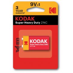 Батарейки KODAK 6F22 Long Life 9V 1 шт. (30953437/B)