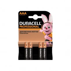 Батарейки Duracell AAA (LR03) Professional 4 шт. (5007018)
