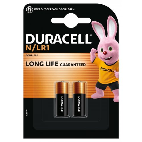 Батарейки Duracell N (LR1) 2 шт. (5007465) купить в Украине: Киев, Днепр, Харьков, Одесса  | Низкая цена, отзывы, характеристики от TELEMART фото