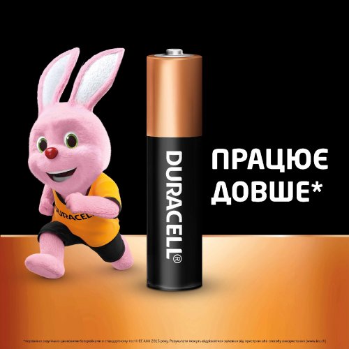 Батарейки Duracell AAA (LR03) Professional 2 шт. (5008213) купити в Україні | Telemart фото