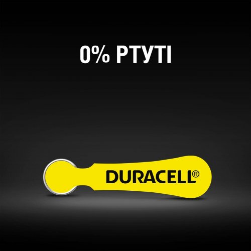 Батарейки Duracell ZA10 Hearing Aid 6 шт. (5017063/5007510/5011445) купить в Украине: Киев, Днепр, Харьков, Одесса  | Низкая цена, отзывы, характеристики от TELEMART фото