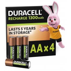 Аккумулятор Duracell AA (HR6) Ni-MH 1300mAh 4 шт. (5018826/5007324)