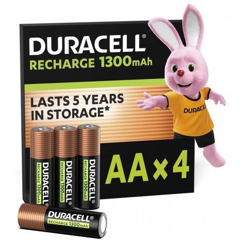 Аккумулятор Duracell AA (HR6) Ni-MH 1300mAh 4 шт. (5018826/5007324) купить в Украине | Telemart фото