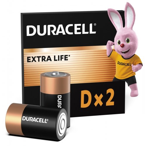 Батарейки Duracell D (LR20) 2 шт. (5020280/5014581/5005987/5014435) купить в Украине: Киев, Днепр, Харьков, Одесса  | Низкая цена, отзывы, характеристики от TELEMART фото