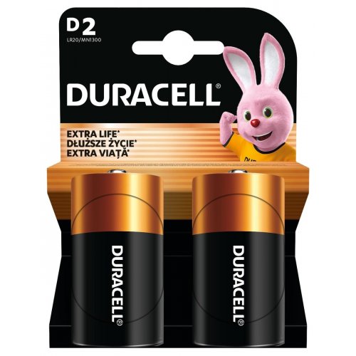 Батарейки Duracell D (LR20) 2 шт. (5020280/5014581/5005987/5014435) купить в Украине: Киев, Днепр, Харьков, Одесса  | Низкая цена, отзывы, характеристики от TELEMART фото