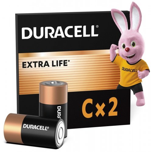 Батарейки Duracell C (LR14) 2 шт. (5020281/5014580/5006001/5014436) купить в Украине | Telemart фото