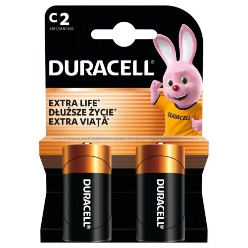 Батарейки Duracell C (LR14) 2 шт. (5020281/5014580/5006001/5014436) купить в Украине | Telemart фото