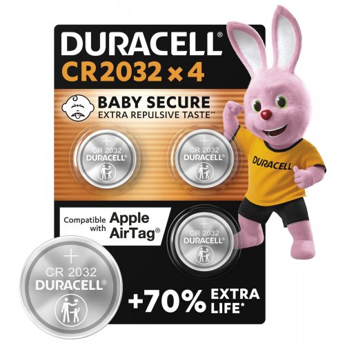 Батарейки Duracell DL2032 4 шт. (5020399/5019681/5018068/5010951) купить в Украине: Киев, Днепр, Харьков, Одесса  | Низкая цена, отзывы, характеристики от TELEMART фото