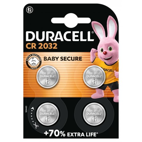 Батарейки Duracell DL2032 4 шт. (5020399/5019681/5018068/5010951) купить в Украине: Киев, Днепр, Харьков, Одесса  | Низкая цена, отзывы, характеристики от TELEMART фото