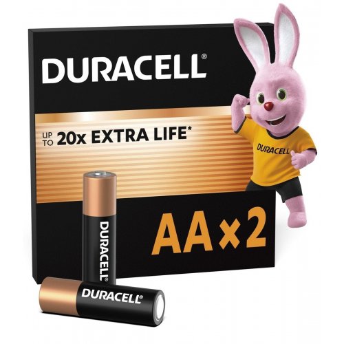 Батарейки Duracell AA (LR06) MN1500 2 шт. (5020528/5015103/5014419/5015105) купить в Украине | Telemart фото