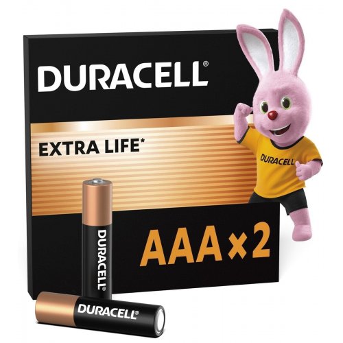 Батарейки Duracell AAA (LR03) MN2400 2 шт. (5020541/5020628/5014457/5010171) купить в Украине | Telemart фото
