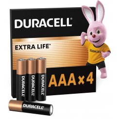 Батарейки Duracell AAA (LR03) MN2400 4 шт. (5020543/5020632/5014461/5005967)