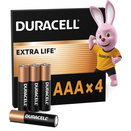 Батарейки Duracell AAA (LR03) MN2400 4 шт. (5020543/5020632/5014461/5005967) купить в Украине | Telemart фото