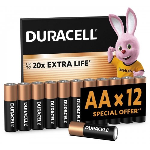 Батарейки Duracell AA (LR06) MN1500 12 шт. (5020552/5014478/5014447/5016914) купить в Украине | Telemart фото