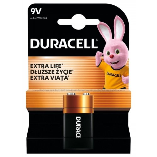 Батарейки Duracell 6LR61 MN1604 1 шт. (5020575/5020282/5015742/5006014) купить в Украине | Telemart фото