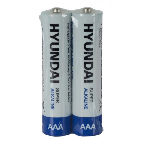 Батарейки Hyundai AAA (LR03) Alkaline 2 шт. (HT7006004) купить в Украине: Киев, Днепр, Харьков, Одесса  | Низкая цена, отзывы, характеристики от TELEMART фото