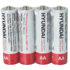 Батарейки Hyundai AA (R6) Heavy Duty 4 шт. (HT7007006)