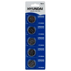 Батарейки Hyundai CR2025 5 шт. (HT7009025)