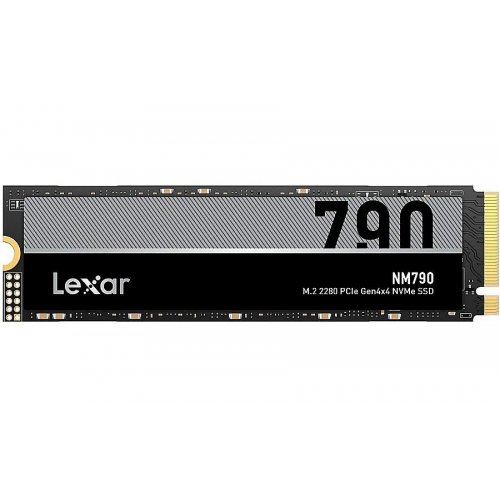 Уцінка SSD-диск Lexar NM790 3D NAND TLC 4TB M.2 (2280 PCI-E) NVMe x4 (LNM790X004T-RNNNG) (Пошкоджене пакування, 889930) купити в Україні: Київ, Львів, Хмельницький, Тернопіль, Івано-Франківськ | Перевірка сумісності, низька ціна, відгуки, характеристики від TELEMART фото
