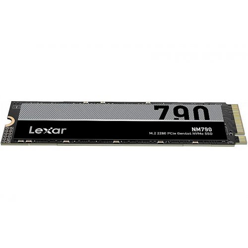 Уцінка SSD-диск Lexar NM790 3D NAND TLC 4TB M.2 (2280 PCI-E) NVMe x4 (LNM790X004T-RNNNG) (Пошкоджене пакування, 889930) купити в Україні: Київ, Львів, Хмельницький, Тернопіль, Івано-Франківськ | Перевірка сумісності, низька ціна, відгуки, характеристики від TELEMART фото