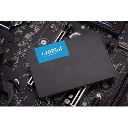 Уценка SSD-диск Crucial BX500 3D NAND 480GB 2.5" (CT480BX500SSD1) (Поврежденная упаковка, 889935) купить в Украине: Киев, Днепр, Харьков, Одесса  | Проверка совместимости, низкая цена, отзывы, характеристики от TELEMART фото