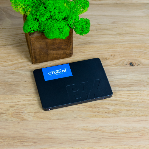 Уценка SSD-диск Crucial BX500 3D NAND 480GB 2.5" (CT480BX500SSD1) (Поврежденная упаковка, 889935) купить в Украине: Киев, Днепр, Харьков, Одесса  | Проверка совместимости, низкая цена, отзывы, характеристики от TELEMART фото
