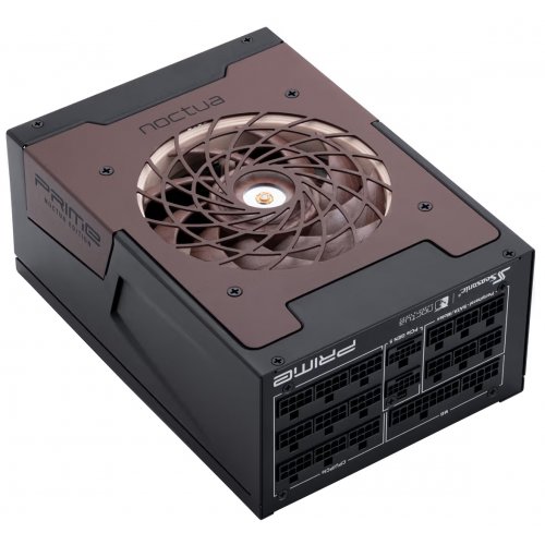 Блок живлення Seasonic Prime TX-1600W ATX 3.1 Noctua Edition (PRIME TX 1600-ATX31 NOCTUA EDITION) купити в Україні: Київ, Львів, Хмельницький, Тернопіль, Івано-Франківськ | Перевірка сумісності, низька ціна, відгуки, характеристики від TELEMART фото