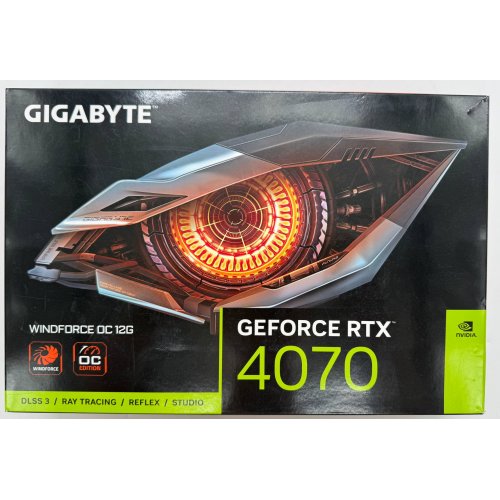 Видеокарта Gigabyte GeForce RTX 4070 WindForce OC 12228MB (GV-N4070WF3OC-12GD) (Восстановлено продавцом, 889965) купить в Украине: Киев, Днепр, Харьков, Одесса  | Проверка совместимости, низкая цена, отзывы, характеристики от TELEMART фото