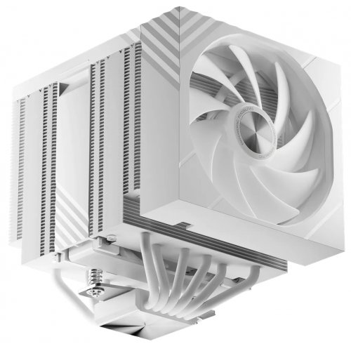 Кулер TRYX TURRIS 620 (H-T620N-DM2M-G0W) White купити в Україні: Київ, Львів, Хмельницький, Тернопіль, Івано-Франківськ | Перевірка сумісності, низька ціна, відгуки, характеристики від TELEMART фото
