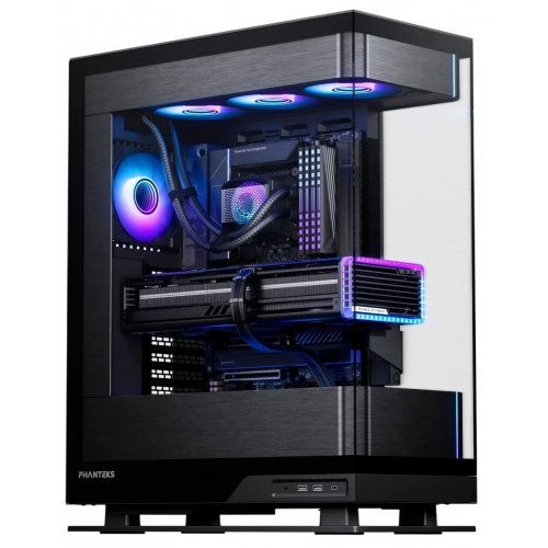 Корпус Phanteks Evolv X2 Tempered Glass без БП (0886523303688) Black купить в Украине: Киев, Днепр, Харьков, Одесса  | Проверка совместимости, низкая цена, отзывы, характеристики от TELEMART фото