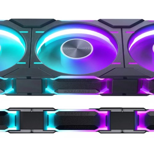 Кулер для корпуса Phanteks D30-120 D-RGB (0886523002925) Black купить в Украине: Киев, Днепр, Харьков, Одесса  | Проверка совместимости, низкая цена, отзывы, характеристики от TELEMART фото