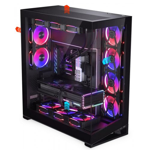 Кулер для корпуса Phanteks D30-120 D-RGB (0886523002925) Black купить в Украине: Киев, Днепр, Харьков, Одесса  | Проверка совместимости, низкая цена, отзывы, характеристики от TELEMART фото