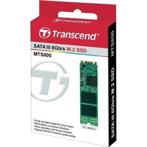 Продати SSD-диск Transcend MTS800S MLC 512GB M.2 (2280 SATA) (TS512GMTS800S) за Trade-In у інтернет-магазині Телемарт - Київ, Дніпро, Україна фото