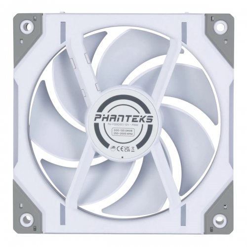 Кулер для корпуса Phanteks D30-120 D-RGB (0886523002932) White купить в Украине: Киев, Днепр, Харьков, Одесса  | Проверка совместимости, низкая цена, отзывы, характеристики от TELEMART фото