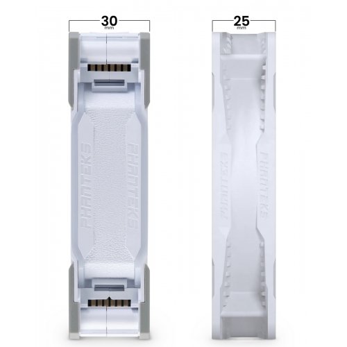 Кулер для корпуса Phanteks D30-120 D-RGB (0886523002932) White купить в Украине: Киев, Днепр, Харьков, Одесса  | Проверка совместимости, низкая цена, отзывы, характеристики от TELEMART фото