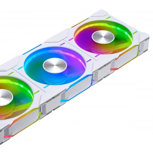 Набор кулеров для корпуса Phanteks D30-120 D-RGB Triple Pack (0886523002956) White купить в Украине: Киев, Днепр, Харьков, Одесса  | Проверка совместимости, низкая цена, отзывы, характеристики от TELEMART фото