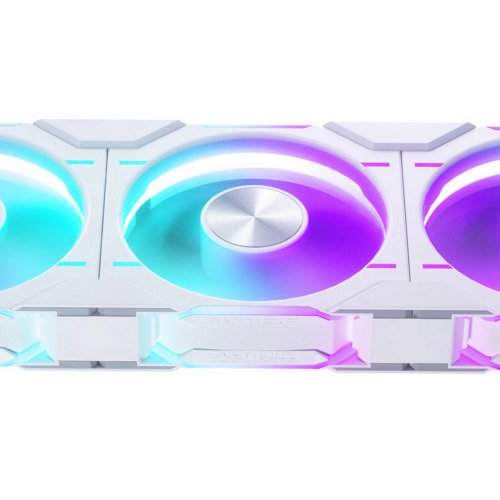 Набор кулеров для корпуса Phanteks D30-120 D-RGB Triple Pack (0886523002956) White купить в Украине: Киев, Днепр, Харьков, Одесса  | Проверка совместимости, низкая цена, отзывы, характеристики от TELEMART фото