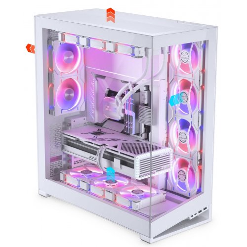 Набор кулеров для корпуса Phanteks D30-120 D-RGB Triple Pack (0886523002956) White купить в Украине: Киев, Днепр, Харьков, Одесса  | Проверка совместимости, низкая цена, отзывы, характеристики от TELEMART фото