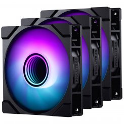 Набор кулеров для корпуса Phanteks M25G2-120 Triple Pack (0886523003502) Black