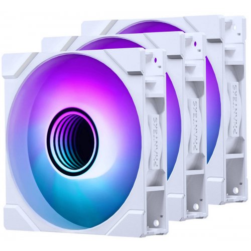 Набор кулеров для корпуса Phanteks M25G2-120 Triple Pack (0886523003519) White купить в Украине: Киев, Днепр, Харьков, Одесса  | Проверка совместимости, низкая цена, отзывы, характеристики от TELEMART фото