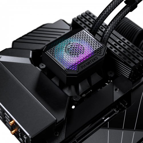 Готова СВО Phanteks Glacier One 360M25G2 (0886523703242) Black купити в Україні: Київ, Львів, Хмельницький, Тернопіль, Івано-Франківськ | Перевірка сумісності, низька ціна, відгуки, характеристики від TELEMART фото