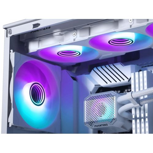 Готова СВО Phanteks Glacier One 360M25G2 (0886523703259) White купити в Україні: Київ, Львів, Хмельницький, Тернопіль, Івано-Франківськ | Перевірка сумісності, низька ціна, відгуки, характеристики від TELEMART фото