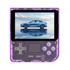 Портативная игровая консоль Powkiddy v10 64GB Transparent Purple