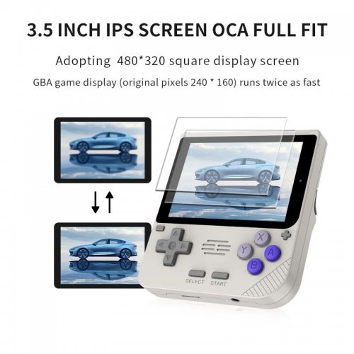 Портативная игровая консоль Powkiddy v10 64GB Transparent Purple купить в Украине: Киев, Днепр, Харьков, Одесса  | Низкая цена, отзывы, характеристики от TELEMART фото