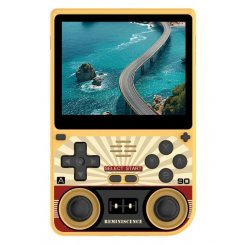 Портативная игровая консоль Powkiddy V20 64GB Yellow