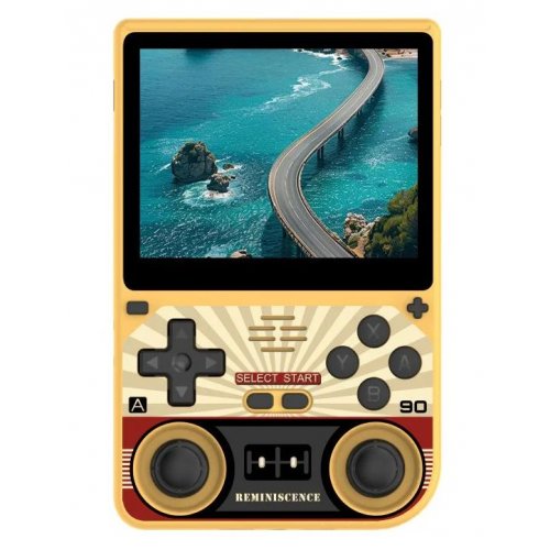 Портативная игровая консоль Powkiddy V20 64GB Yellow купить в Украине: Киев, Днепр, Харьков, Одесса  | Низкая цена, отзывы, характеристики от TELEMART фото