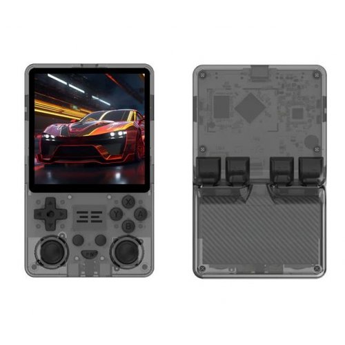 Портативная игровая консоль Powkiddy RGB20SX 64GB Transparent Black купить в Украине: Киев, Днепр, Харьков, Одесса  | Низкая цена, отзывы, характеристики от TELEMART фото